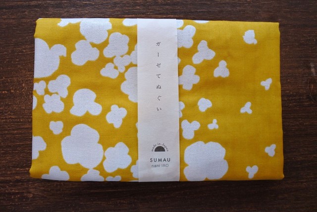 ダブルガーゼ手ぬぐい しずく Sumau Nani Iro 小さな雑貨屋mitsuba