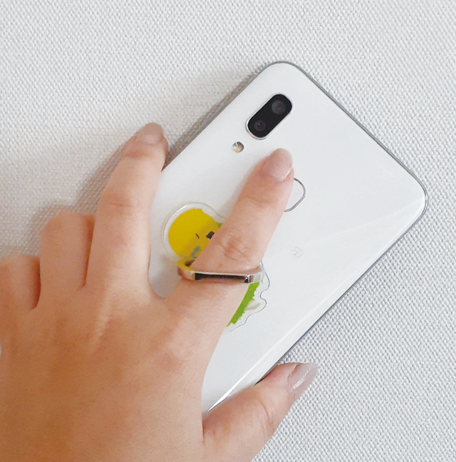 Torinos スマホリング クリア セキセイインコ ツバメ オウム 鳥 文鳥 Torinos02