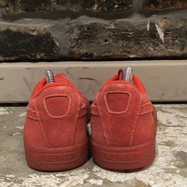 スエード Puma プーマ スエード クラシックスニーカー 赤 高円寺古着 Slat Albatross Vintage