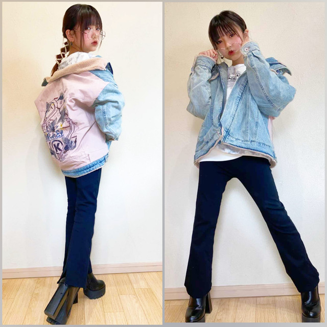 Karamel 冬 厚手デニムback刺繍 デニムジャケット 海外ブランド 子供服 100 160 241j197 Lirisnow Karamel 冬 厚手デニムback刺繍 デニムジャケット 海外ブランド 子供服 100 160 241j197 Lirisnow