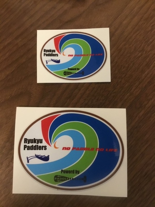 沖縄パドラーズステッカー大 Paddle Factory