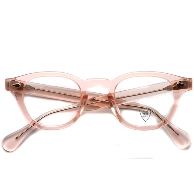 Julius Tart Optical タート Ar アーネル ブリッジ 24ｍｍ Flesh Pink クリアピンク メガネフレーム 復刻 中目黒のメガネ サングラスセレクトショップ Props