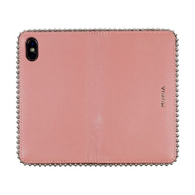 Murua ムルーア ボールスタッズデザイン 手帳型 Iphoneケース 4colors Iphone6 Iphone6s Iphone7 Iphone8 Iphonese2 Iphonex Iphonexs Oneword Iphoneケース スマホケース専門店