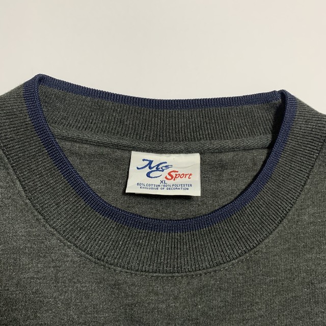 古着 釣り 釣り具 刺繍デザイン 裏起毛 スウェット メンズ L I F