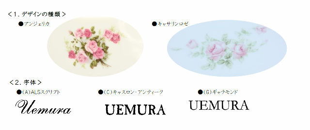 薔薇 陶器 表札 セラミック ローズ アンティーク調 日本製 看板 高級 タイル ネームプレート 薔薇 のインテリア エクステリア専門店 プリンシアローズ