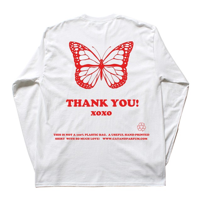 【Cat & Parfum】Thank you Long Sleeve
