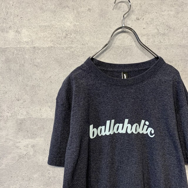 ボーラホリック ロゴ Tシャツ 半袖 ヘザーネイビー □ L03 【USED】 | etc