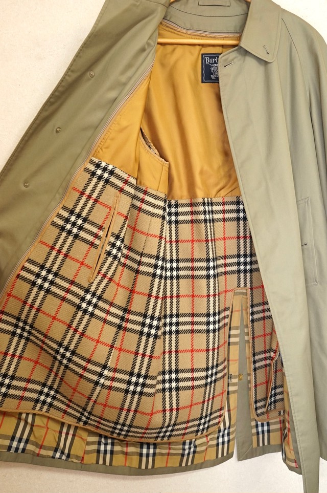 170 Burberrys Prorsum バーバリー ステンカラーコート メンズ古着 サイズ92 170 Antique John アンティーク ジョン