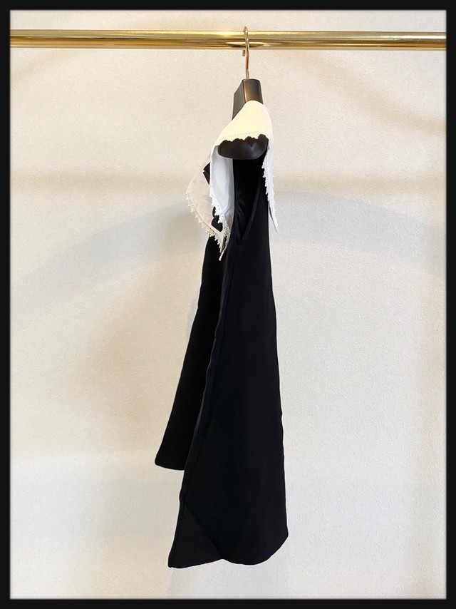 リボン付きビッグカラーワンピース Op10 こども服 キッズフォーマル 発表会 卒園式 キッズオーディション キッズファッション インポートこども服 キッズワンピース キッズモデル キッズドレス パーティ 習い事 ピアノ バレエ 親子コーデ 冠婚葬祭 April