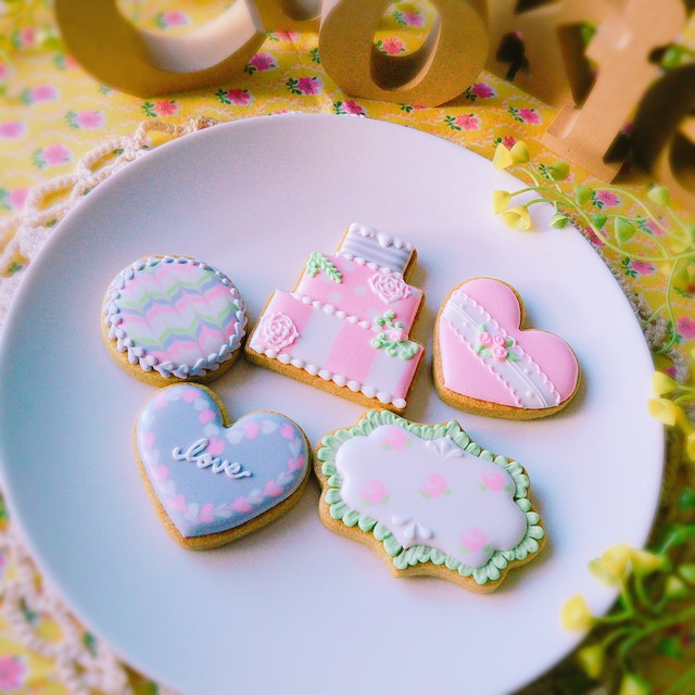 レッスン 基礎コース 洋風 アイシングクッキー専門店 クッキー工房ゆめらら