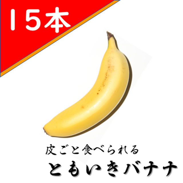ともいきバナナ（15本）