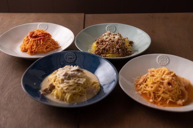祝2周年セット 生パスタ4人前 パスタソース4種類セット 真空冷蔵パック 横浜反町 ローマ料理 ダ ホーリー