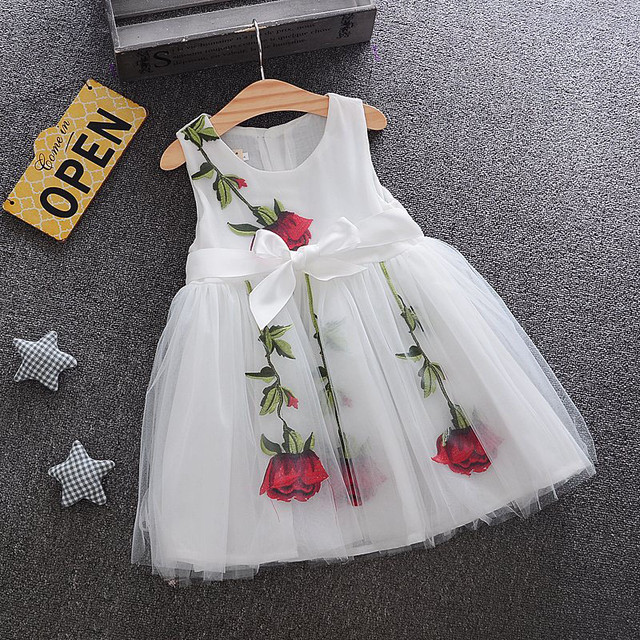 子供服 可愛い ワンピース お出掛け Rose Kiss