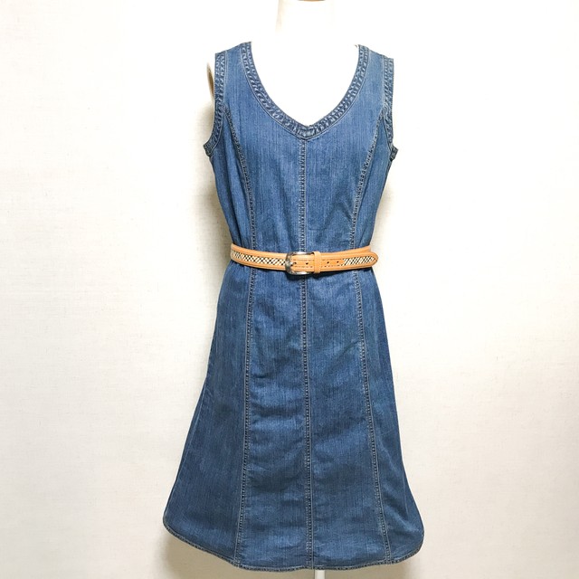 バーバリー デニム ワンピ40 Stock B