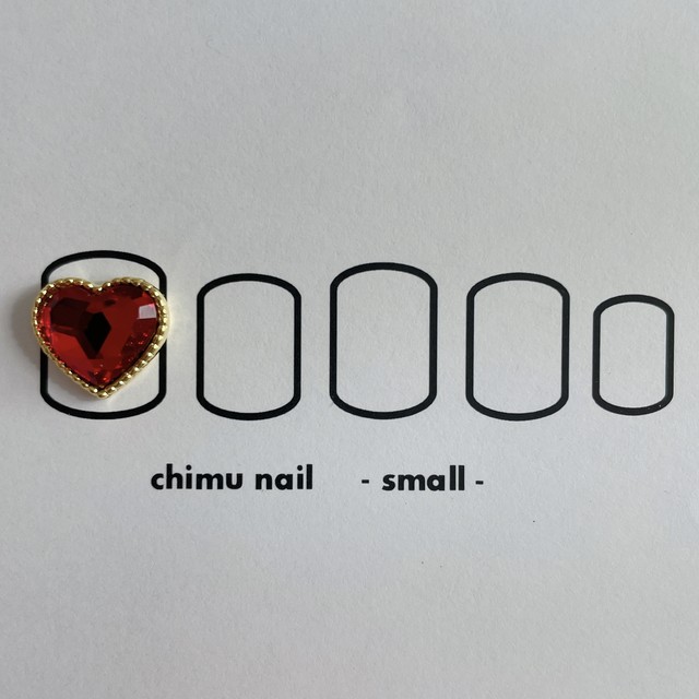 ハートビジュー 50 ネイル パーツ ネイルパーツ ストーン ネイルパーツ販売 Chimu Nails