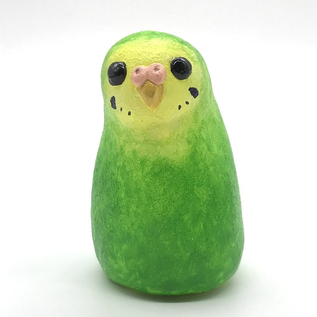 【きゃねこ】 立体作品「鳥の八百屋さん」⑦