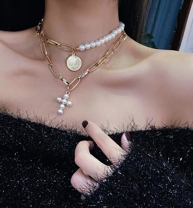 pearl chain necklace