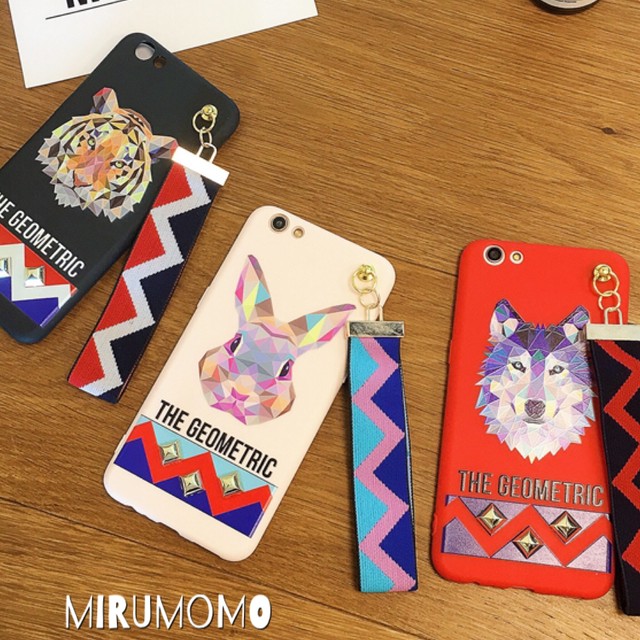 Iphone ケース アニマル トラ カラフル 幾何学 Mirumo Iphone ケース アニマル トラ カラフル 幾何学 Mirumo