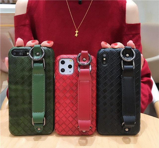 編み込み Iphone11 Proケース レザー製 Iphone11ケース シック 大人 Iphonexsケース ベルト付き Iphonexrケース 衝撃 Iphone8 8plus 7 7plus保護カバー レディース メンズ 人気スマホケース 3color Girlshares