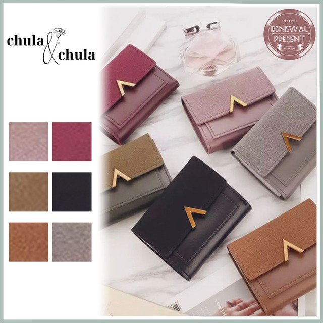 大きいサイズ レディース韓国ファッション Ch0210 小物 財布 コンパクト ヴィンテージミニウォレット 可愛い大きいサイズ韓国 レディースファッション Chulachula チュラチュラ