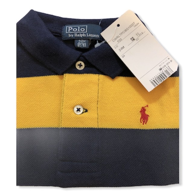 即納 ポロ ラルフローレン ポロシャツ ハーフパンツ 2点セット 男の子 夏服 ボーダー ボーイズ 新品 正規品 Kidssmile キッズ ベビー 親子ペア
