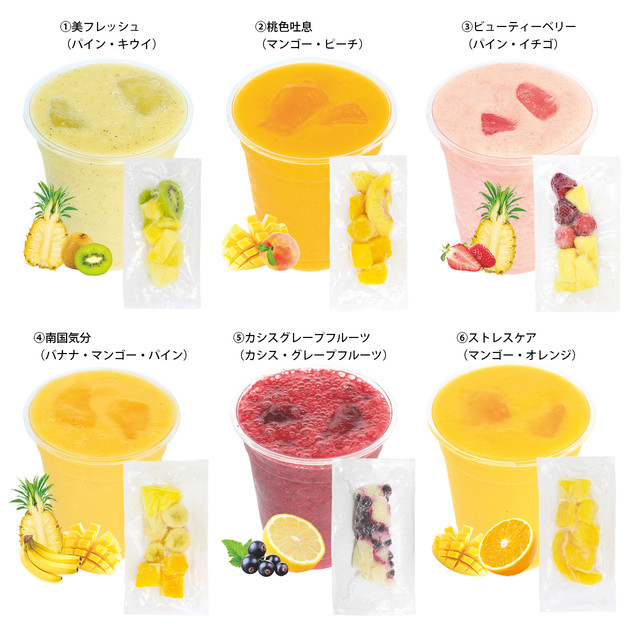 送料無料 手作りフルーツスムージーセット Premier Del