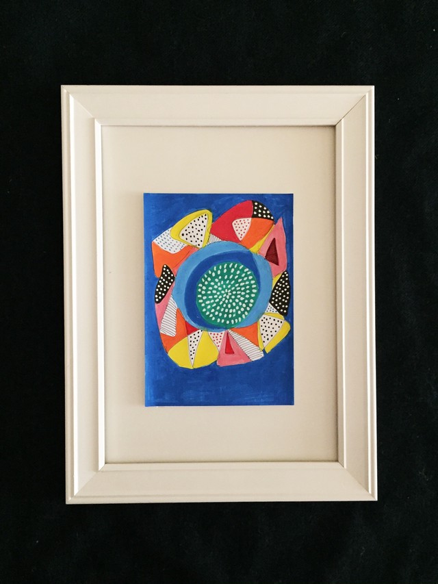 Jiyu オリジナルアート 8 抽象画 イラスト 絵画 Jiyuga