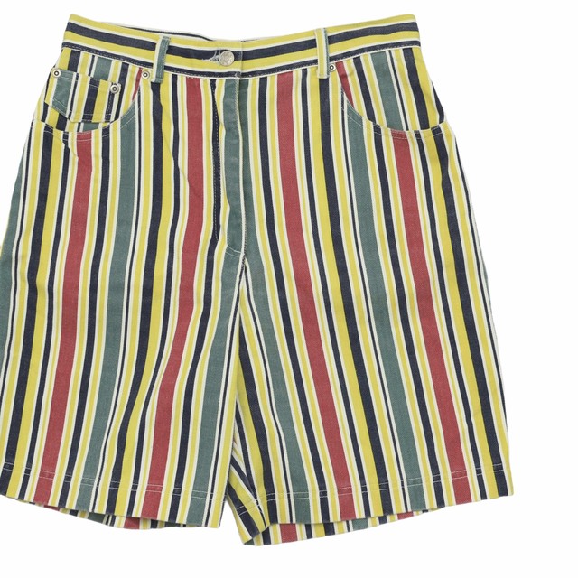 Unisex German vtg multi stripe shorts