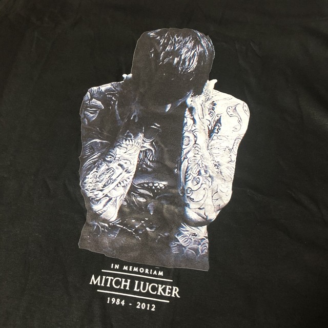 Suicide Silence Tシャツ スーサイドサイレンス Mitch Lucker 追悼tシャツ ミッチラッカー Bf Merch S