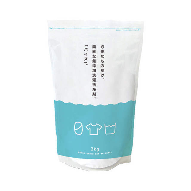 バイス3kg/アトピー肌に優しい重曹の洗浄剤
