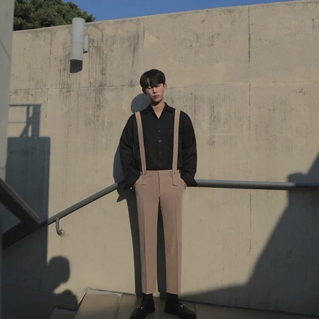 サスペンダースラックス Se064 韓国メンズファッション通販サイト 3 Seconds