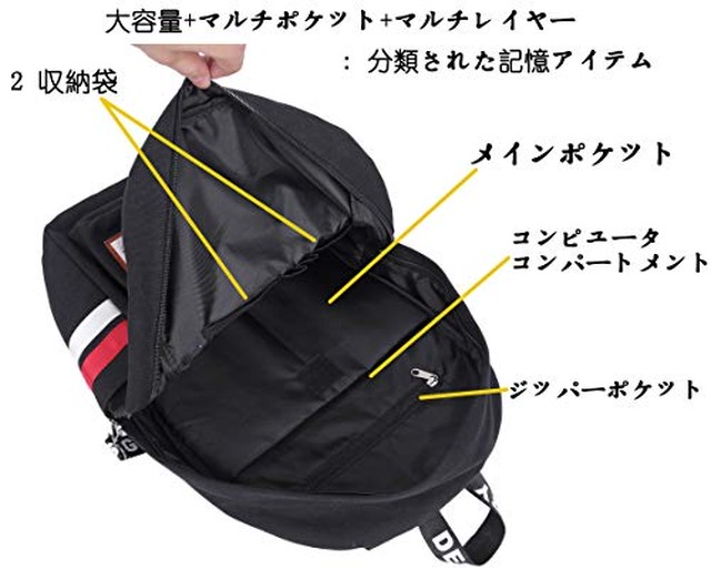 Jpcs レディース リュック 大容量 タウンリュック リュックサック バックパック バッグ ビジネスリュック 女性 リュック アウトドア スクールリュック 黒 リュック 高校生 女子 通学 通勤 旅行 軽量 防水 リュック ブラック キャンバス Az Japan Classic Store