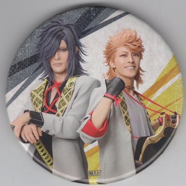 大典太光世 雷太 ソハヤノツルキ 中尾暢樹 缶バッジ ミュージカル 刀剣乱舞 東京心覚 Mangamichi