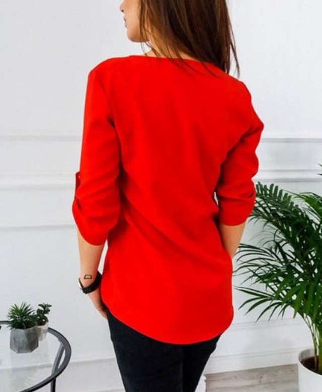 レディース トップス 長袖 春 カットソー レディース 長袖 フォーマル ブラウス レディース シャツ ブラウス ジッパー 前開き Jm4110 ワンピの里