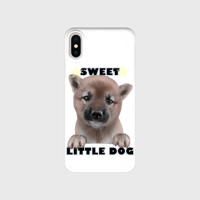 Iphoneケース X Xs Xr Xs Max スマホケース 犬 柴犬 子犬 ロゴ かわいい デザインショップ Oao ーアオー