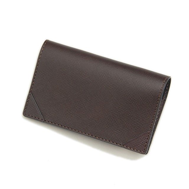 極薄タイプ名刺入れ-FLAT CARD CASE2 バーガンディ