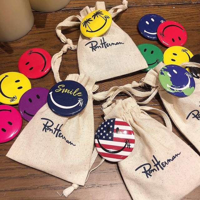 ロンハーマン 缶バッジ Deargo