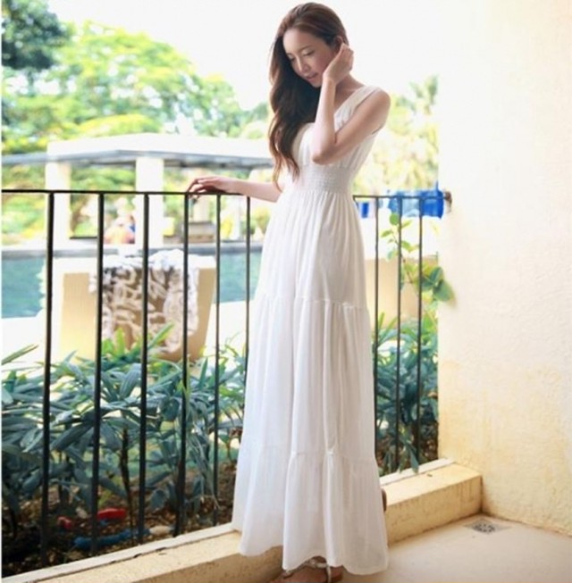 ロングワンピース 夏ワンピース 大きいサイズ リゾートワンピース リゾートワンピ 夏新作 夏物 夏服 ゆったり ぽっちゃり ロング丈 マキシ丈 ロングワンピース 夏ワンピース 大きいサイズ Leaflower 001 リーフラワー レディースファッション専門店
