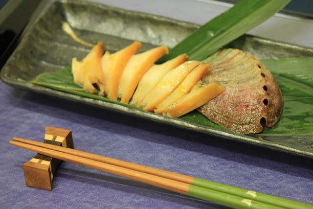 あわび西京漬 本造り海の幸 明食