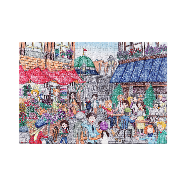 ジグゾーパズル 街の風景 300 Piece ちいさなものがたり