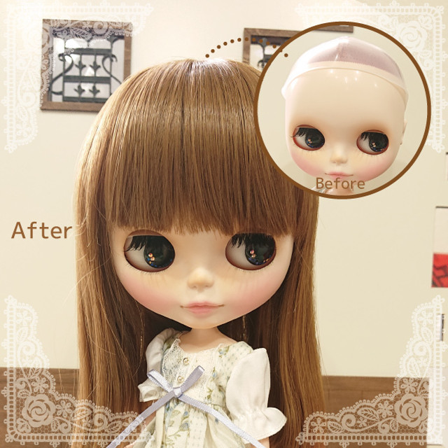 数量限定 ネオブライス ウィッグ滑り止めシリコンキャップ Blythe Bonbon Rouge Doll Wig Shop