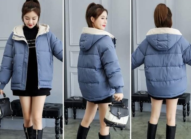 ショート丈ダウンジャケット ダウンジャケット レディース 人気 ショート コーデ おすすめ 暖かい 色 おすすめ 大きいサイズ おすすめ 韓国 着こなし きれいめ 着痩せ ショート丈 通販 通勤 定番 手頃 フード付き 短め 流行 30代 40代 2716 Sayurio レディース