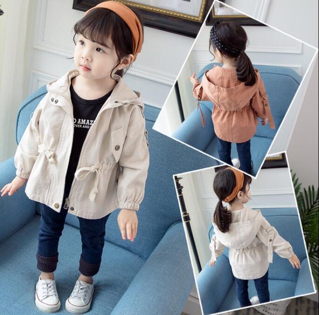 春 女の子 2色 アウター ウインドブレーカー 子供服 可爱い キッズ Coolkids