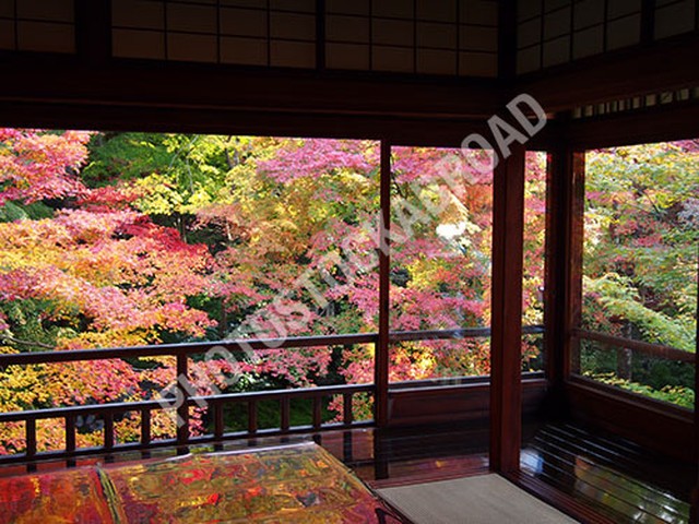 京都 瑠璃光院 瑠璃光寺 の紅葉 Photo Shop Abroad