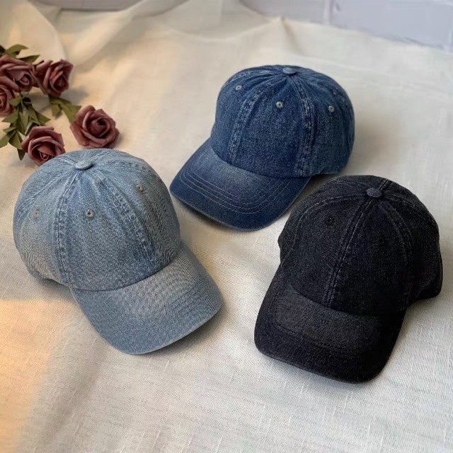 【ラスト1点】denim pattern cap