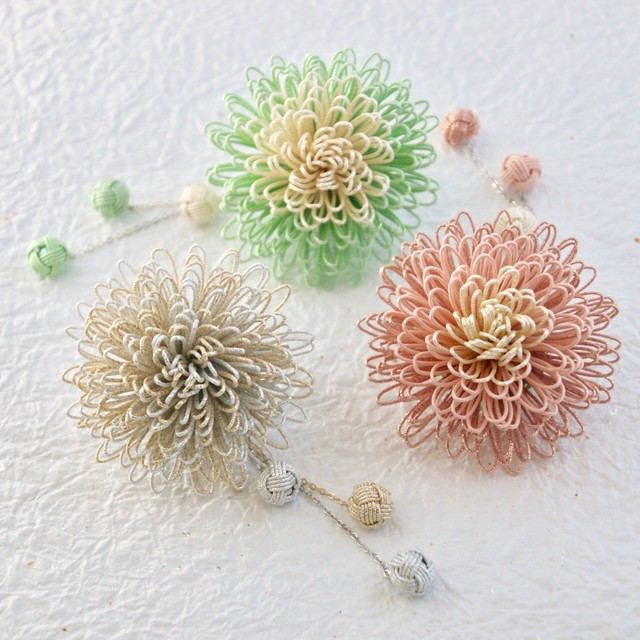 調整する 当社 くるくる 水引 コサージュ Iwaki Aurora Jp