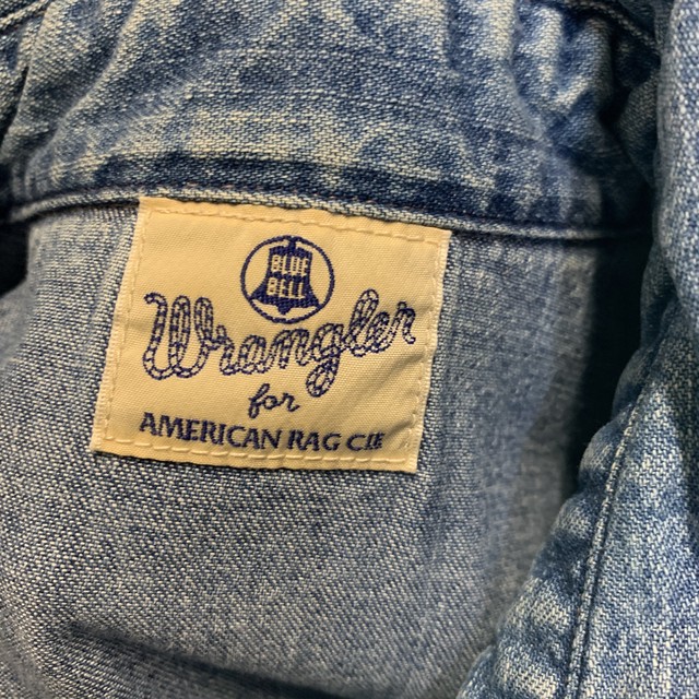 アメリカンラグシー ラングラー デニムウエスタンシャツ S M25 Used Etc