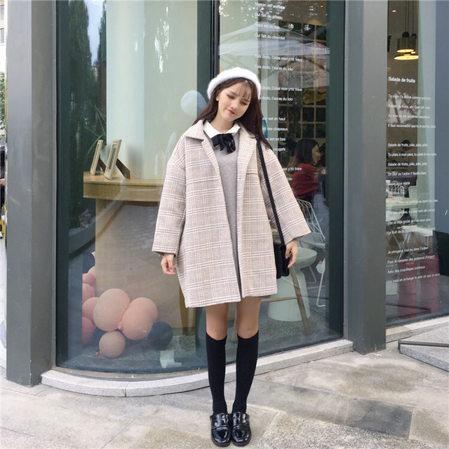 送料無料 コート ニットワンピ セットアップ 2点セット 2set セットアイテム ツーピース レディース アウターセットアップ アウター コート ジャケット 長袖 ハーフコート ミドル丈 ミディ丈 チェック柄 チェックコート ステンカラー チェスターコート ワンピース 長袖