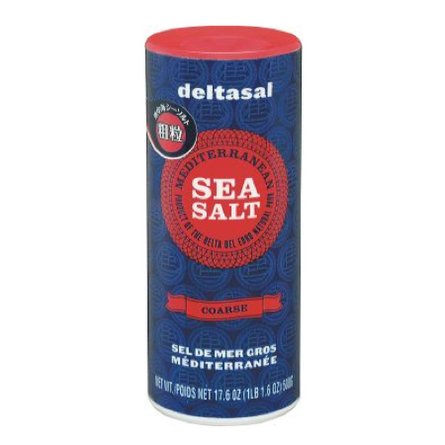 【DELTASAL】地中海シーソルト 粗粒(500g)
