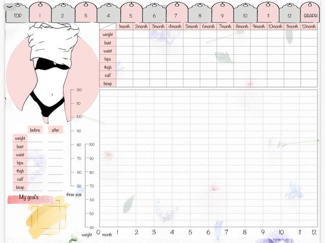 ダイエットノート Sakuyuru Dairy